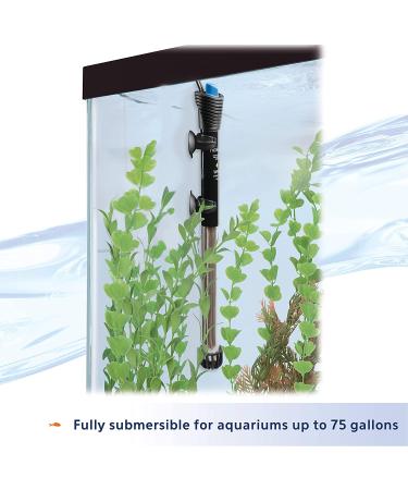 Aqueon 200 Watt Submersible Aquarium Heater for 75 Gallon Tanks - Buy Online on SooperMarket.com