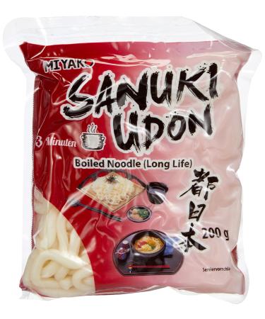 Miyako Sanuki Udon noodles cooked pack of 12 (12 x 200 g)