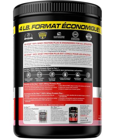 Six Star Whey Protein Powder + Creatine Monohydrate | Pre Workout Powder for Men and Women - Buy Online on SooperMarket.com