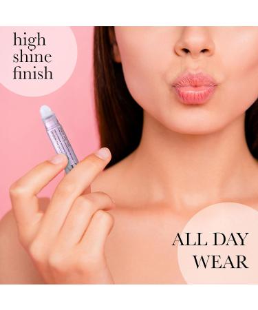 Shop Expressions 7pc Lip Oil Collection Nourishing Rollerball Oils with Essential Oils | Hydrating & Vitamin-Enriched Lip Glow - Buy Online on SooperMarket.com