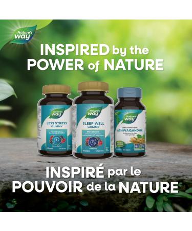 Nature's Way Sleep Well Gummies Melatonin Magnesium & Clinically Studied Ashwagandha Supplement Sleep Aid & Jet Lag Support for Adults Natural Mixed Berry Flavour 60 Vegetarian Gummies - Buy Online on SooperMarket.com