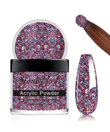 28g/box Acrylic Powder Professional White Clear Black Nude Acrylic Nail French Manicure Powder for Nail Extension Acrylic Nail System HJ-NAP016 (HJ-NAP017-No.27)
