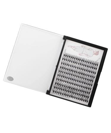 Dedila 8-20mm Handmade Natural Black Soft False Eyelashes - 200Pcs, 20Roots, 0.07mm Thickness D Curl Extensions (13mm) - Buy Online on SooperMarket.com