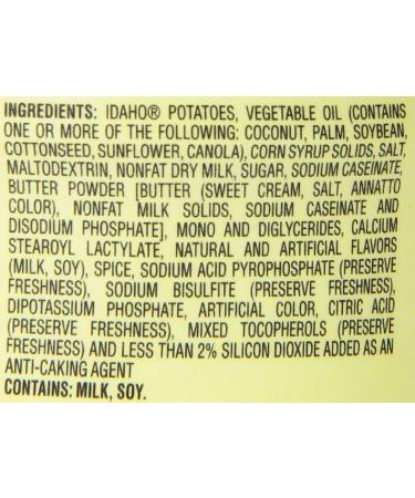 Idahoan Buttery Homestyle Mashed Potatoes 1.5oz (Pack of 12) - Creamy and Delicious - Buy Online on SooperMarket.com