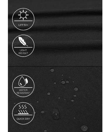 GymBrave Women's Hiking Cargo Pants - Quick Dry Capris for Outdoor Camping - UPF 50, Water Resistant, Zipper Pockets - Black, Medium - Buy Online on SooperMarket.com