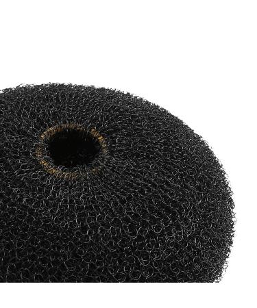 T4B LUSSONI Hair Bun Ring - Durable 110 mm Black Styling Accessory for Perfect Hairstyles - Buy Online on SooperMarket.com