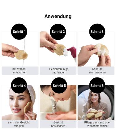 Tom & Pat Natural Face Sponge Reusable Dermatologist Approved for Makeup & Facial Cleaning | Eco-Friendly Skincare Tool from Greece | Buy Now! - Buy Online on SooperMarket.com