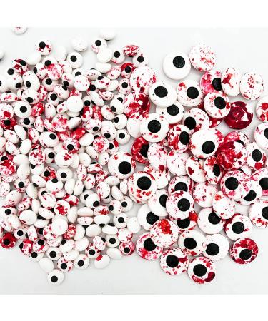 Weraru Bloody Red Eyeball Candy Cake Toppers - Halloween & Christmas Party Decorations - 6.8oz (Mixed Sizes) - Buy Online on SooperMarket.com