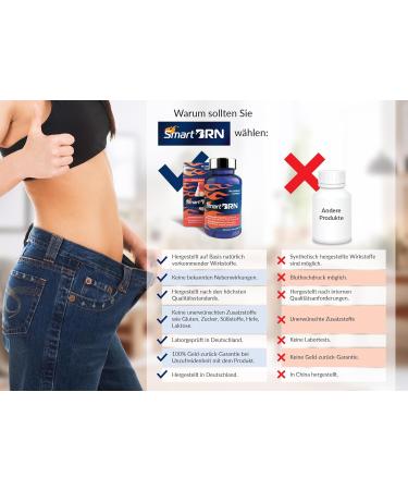 Smart Brn.90 Vegan Capsules - Fast BRN Benefits with Glucomannan & Chrome | Natural & Long-Lasting Effect - Buy Online on SooperMarket.com