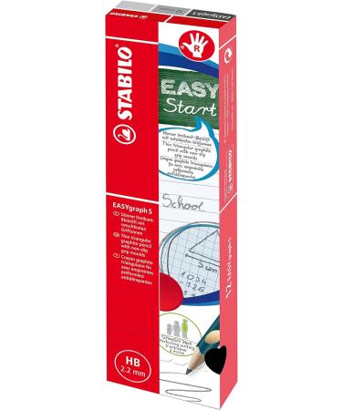 Slim Triangular Pencil for Right-Handers - STABILO EASYgraph S Metallic Violet - HB - Pack of 12 | International Shipping Available - Buy Online on SooperMarket.com