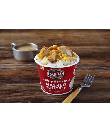 Idahoan Buttery Homestyle Mashed Potatoes 1.5 oz, Pack of 10 | Gluten-Free Real Idaho Potatoes - Buy Online on SooperMarket.com