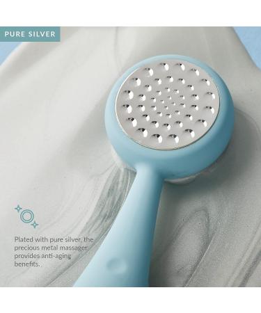 PMD Clean Pro Silver: Smart Facial Cleansing Device with Silver ActiveWarmth & Anti-Aging Massager - Buy Online on SooperMarket.com