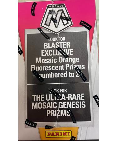 Panini 2020-21 Mosaic Basketball Blaster Box - Sealed, 4 Cards per Pack, 8 Packs - 2020/21 Edition - Buy Online on SooperMarket.com