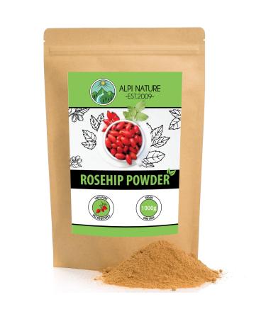 Rosehip Powder 100% Pure Gently Ground Naturally Without additives Vegan Rosehip Flour Rosehip granules (1 KG)