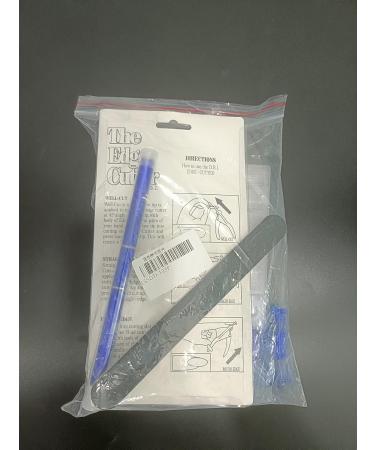 Kalolary Dual Nail Forms Set | 120PC Stiletto Nail Tips + 10 Blue Nail Clips Nail File & UV Gel Brush for Professional Nail Art Extension - Buy Online on SooperMarket.com
