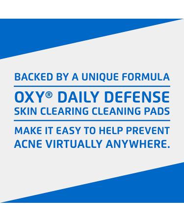 OXY Acne Medication Cleansing Pads - Daily Defense, Maximum Strength 2% Salicylic Acid, 90 Count (Pack of 3) - Buy Online on SooperMarket.com