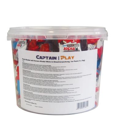 Party Bucket with Ferrero Kinder Minis - 180 Pieces (1kg) | Perfect for Celebrations - International Shipping - Buy Online on SooperMarket.com