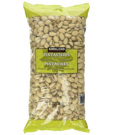 Kirkland Signature California Dry Roasted & Salted In-Shell Pistachio, 48 Ounce