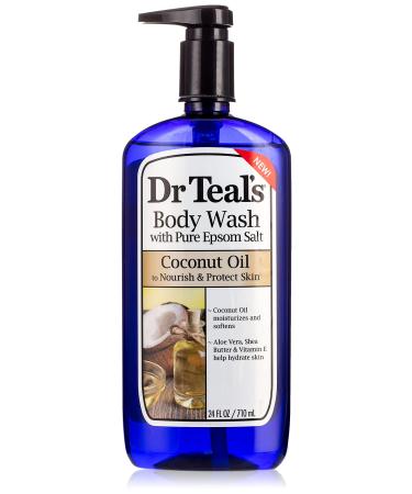 Dr Teal's Body Wash With Pure Epsom Salt Body Wast with pure epsom salt with Coconut oil By Dr Teal's