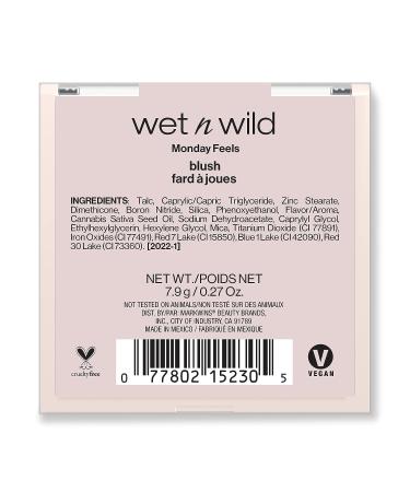 Wet n Wild Mood Blush Complexion Enhancer - Monday Feels, Natural Coffee Infused - Buy Online on SooperMarket.com