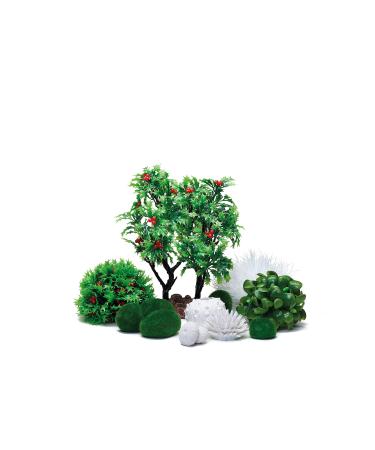 Biorb 55028 Decor Set 30L Winter - Aquaria decoration with realistic artificial aquatic plants roots and stones for beautiful aquari design - for fresh water and sea water winter 30 liters