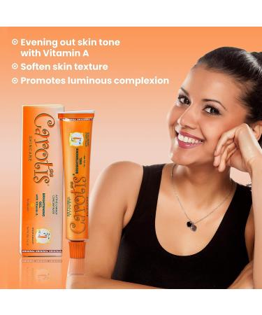 CAROT S Carotis Brightening Gel 30g - Fade Dark Spots on Face, Armpit, Body - Even Skin Tone with Carrot Oil & Alpha Arbutin - Buy Online on SooperMarket.com
