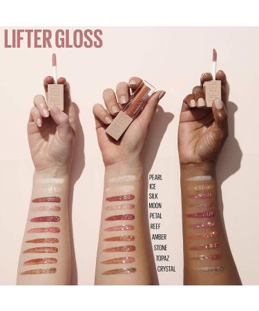 Maybelline New York Lifter Gloss No. 006 Reef - Hydrating Lip Gloss with Hyaluronic Acid for Full Lips | 5.4 ml - Buy Online on SooperMarket.com