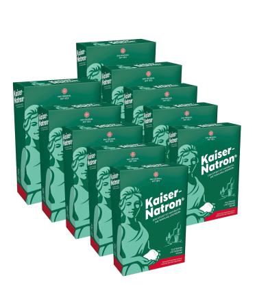 Emperor Natron Powder 10 x 250g | Pure Gluten-Free Sodium Hydrogen Carbonate for Kitchen & Household | Vegan & Lactose-Free + Zama4Zingo Card - Buy Online on SooperMarket.com