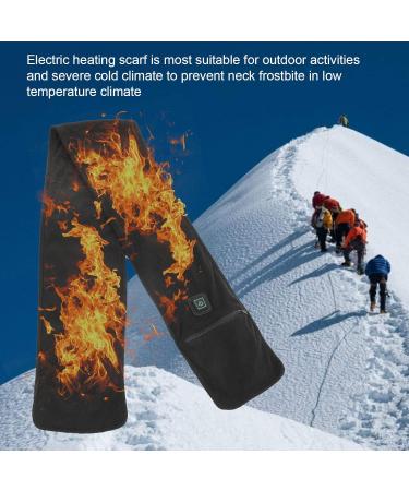 USB Heated Scarf for Adults & Kids | Temperature Control Heating Scarf | Electrically Warming Neck Scarf - Buy Online on SooperMarket.com