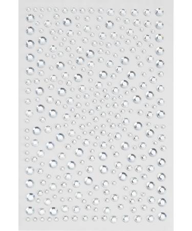 Buy Rhinestone Stickers - 4 Sheets Self-Adhesive Bling Jewel & Crystal Gem Stickers for Crafts Makeup and Hair - Assorted Sizes with Tweezer - International Shipping Available - Buy Online on SooperMarket.com