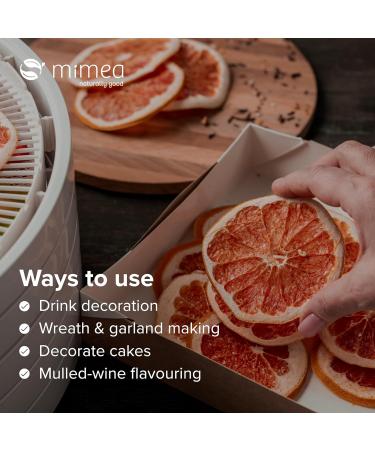 Mimea Grapefruit Whole Slices 1kg - Premium Dried Fruit for Cocktails & Garnishes - Buy Online on SooperMarket.com