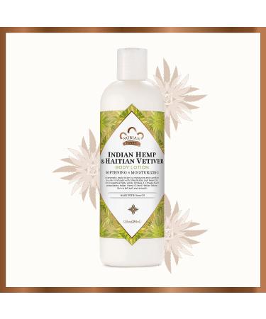 Nubian Heritage Indian Hemp & Haitian Vetiver Body Lotion - 13 oz (Pack of 1) - Buy Online on SooperMarket.com