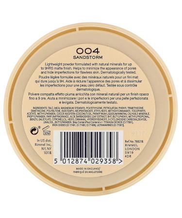 Rimmel London Stay Matte Powder 004 Sandstorm - Lightweight Mattifying 0.49 oz - Buy Online on SooperMarket.com