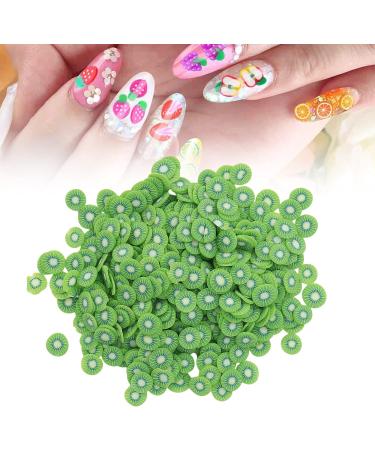 Fruit Nail Art Slices Nail Art Slices with Fruit Shaped Polymer Clay Nail Art Cellphone Glasses Decoration Accessories 10g/pack Nail Charms for Lip Gloss Nail Art DIY(Kiwi) - Buy Online on SooperMarket.com