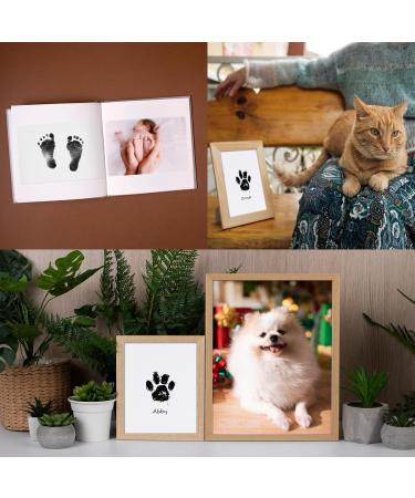 Nabance Baby & Pet Paw Print Kit - 4 Inkless Pads & 8 Imprint Cards - Pawprint Family Keepsake - Medium Size - Buy Online on SooperMarket.com