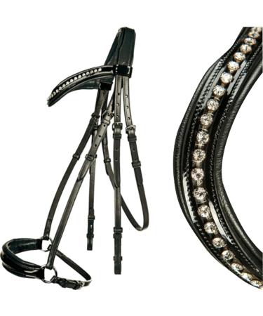 HKM bridle Carolin black Pony S Single black