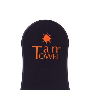 Tan Towel Applicator Mitt
