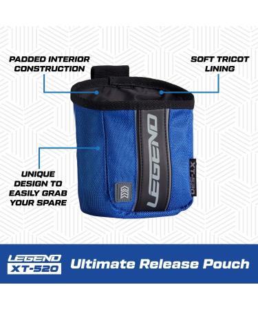 LEGEND XT520 Quick Release Pouch & Finger Tab Bag | Interior Divider | Blue - Buy Online on SooperMarket.com
