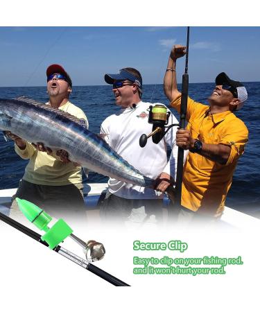 LIUMAYAS 55PCS Fishing Bells LED Night Fishing Rod Bait Alarm Bell | Dual Ring Bells for Bite Alert at Night - Buy Online on SooperMarket.com