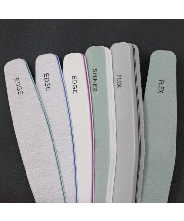 Nail Art Sanding Files Block Buffer for Manicure UV Gel Polisher Tools Set 6pc - Buy Online on SooperMarket.com