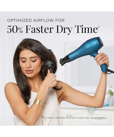 Remington Pro D2042 Titanium Ceramic Hair Dryer with Concentrator and Diffuser - Buy Online on SooperMarket.com