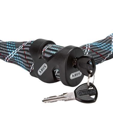 ABUS Ivera Chain 7210/110 Sparkling Bicycle Lock - 85cm Grey (Crossing Grey) - Buy Online on SooperMarket.com