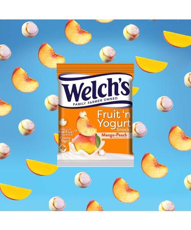 Welch's Fruit Snacks Fruit 'n Yogurt Variety Pack - Bulk Pack of 42 Individual 0.7 oz Bags - Strawberry Blueberry Acai & Mango Peach Flavor - Single Serve Snack - Buy Online on SooperMarket.com