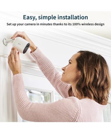 Arlo Essential Spotlight Camera - 1080p Wireless Security with Color Night Vision & 2-Way Audio - Buy Online on SooperMarket.com