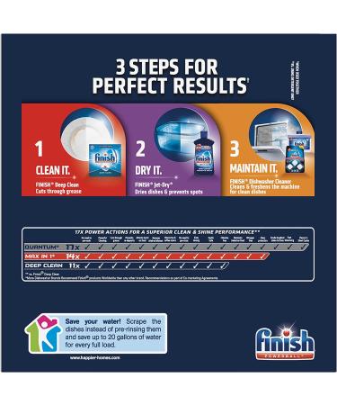 Finish All in 1 Powerball Dishwasher Detergent - 85ct Dish Tabs, Fresh Scent - 85 Count - Buy Online on SooperMarket.com