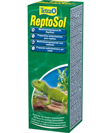 Tetra reptosol (high-quality liquid vitamin supplementary feed for all reptiles multivitamin preparation dietary supplement increased resistance) 50 ml bottle