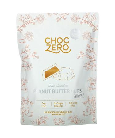 ChocZero White Chocolate Peanut Butter Cups 3 oz