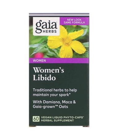 Gaia Herbs Women's Libido 60 Vegan Liquid Phyto-Caps
