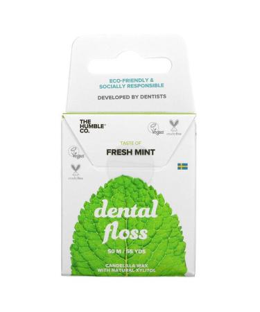 The Humble Co. Dental Floss Fresh Mint 55 Yds (50 m)