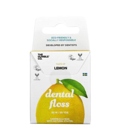 The Humble Co. Dental Floss Lemon 55 Yds (50 m)